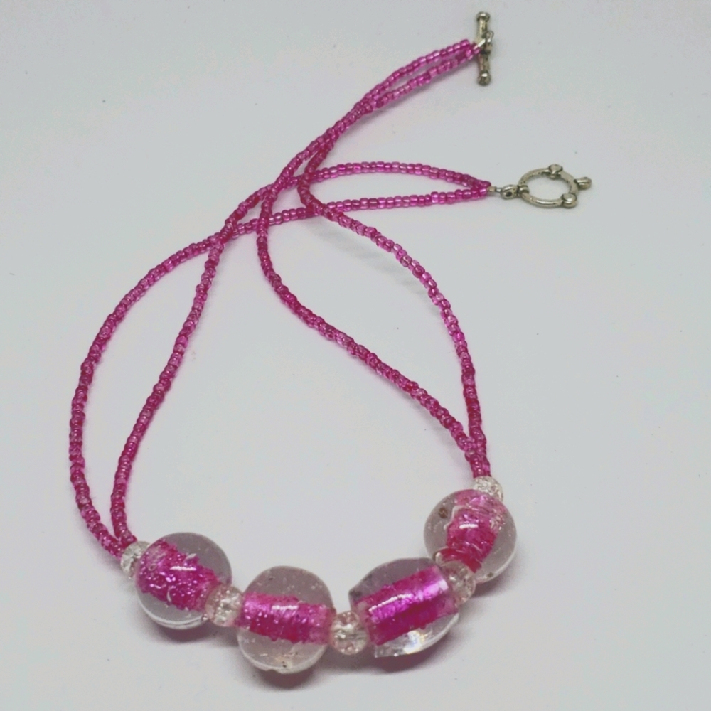 Handmade necklace, beaded necklace